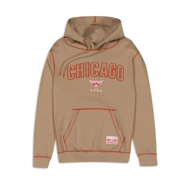Best Sale Chicago Bulls 2023 City Edition Tan Hoodie - KTGCaps - Baseball caps for various teams, purchased online at a discount