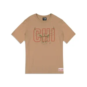 Online Chicago Bulls 2023 City Edition Tan TShirt - KTGCaps - Baseball caps for various teams, purchased online at a discount