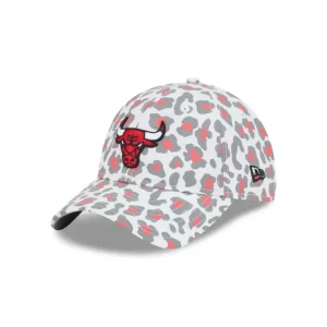 Best Chicago Bulls Active Animal Print Womens 9TWENTY Adjustable Hat - KTGCaps - Baseball caps for various teams, purchased online at a discount
