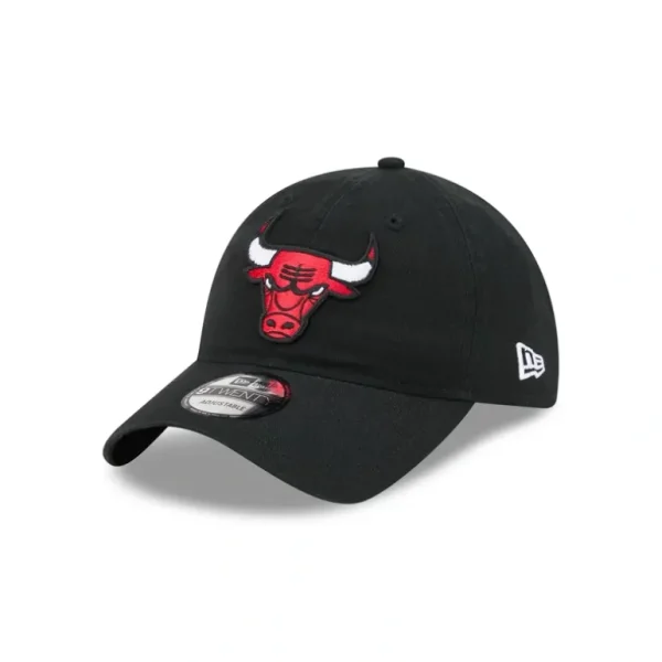 Store Chicago Bulls Black 9TWENTY Adjustable Hat - KTGCaps - Baseball caps for various teams, purchased online at a discount