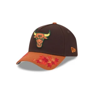 Store Chicago Bulls Fall Foliage 9FORTY AFrame Snapback Hat - KTGCaps - Baseball caps for various teams, purchased online at a discount