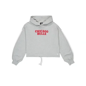 Sale Chicago Bulls Gray Logo Select Womens Hoodie - KTGCaps - Baseball caps for various teams, purchased online at a discount
