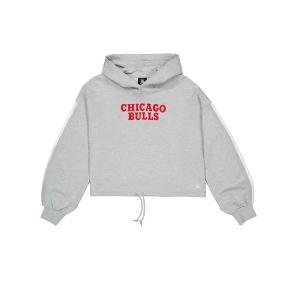 Sale Chicago Bulls Gray Logo Select Womens Hoodie - KTGCaps - Baseball caps for various teams, purchased online at a discount