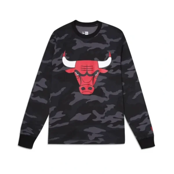 Sale Chicago Bulls Lifestyle Camo TShirt - KTGCaps - Baseball caps for various teams, purchased online at a discount