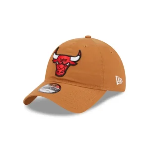 Best Sale Chicago Bulls Light Bronze 9TWENTY Adjustable Hat - KTGCaps - Baseball caps for various teams, purchased online at a discount