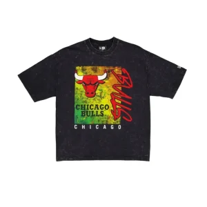 Best Sale Chicago Bulls Sport Classics Boxy Black TShirt - KTGCaps - Baseball caps for various teams, purchased online at a discount