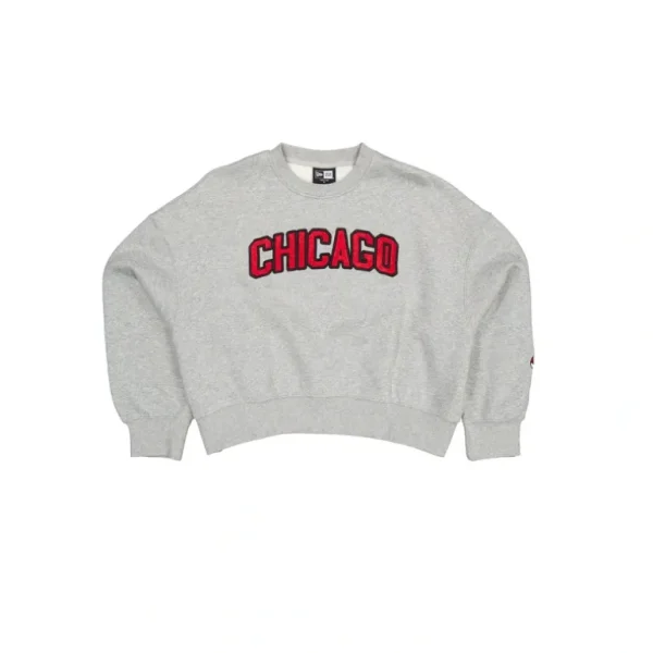 Sale Chicago Bulls Sport Classics Womens Crewneck - KTGCaps - Baseball caps for various teams, purchased online at a discount