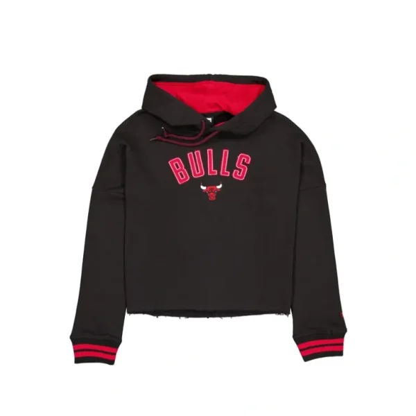 Outlet Chicago Bulls Sport Night Black Womens Hoodie - KTGCaps - Baseball caps for various teams, purchased online at a discount