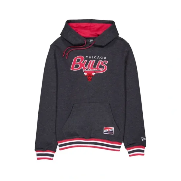 New Chicago Bulls Throwback Hoodie - KTGCaps - Baseball caps for various teams, purchased online at a discount