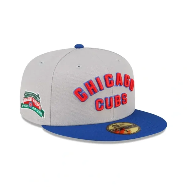 Shop Chicago Cubs Away 59FIFTY Fitted Hat - KTGCaps - Baseball caps for various teams, purchased online at a discount