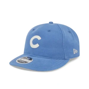 Store Chicago Cubs Canvas Felt Retro Crown 9FIFTY Adjustable Hat - KTGCaps - Baseball caps for various teams, purchased online at a discount