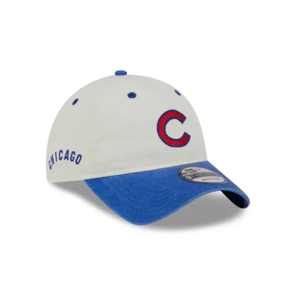 New Chicago Cubs Classic Sidescript 9TWENTY Adjustable Hat - KTGCaps - Baseball caps for various teams, purchased online at a discount