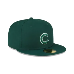 Best Chicago Cubs Dark Green 59FIFTY Fitted Hat - KTGCaps - Baseball caps for various teams, purchased online at a discount