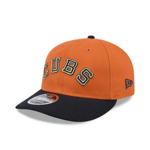Store Chicago Cubs Gold Wood Retro Crown 9FIFTY Snapback Hat - KTGCaps - Baseball caps for various teams, purchased online at a discount