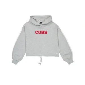 Store Chicago Cubs Gray Logo Select Womens Hoodie - KTGCaps - Baseball caps for various teams, purchased online at a discount