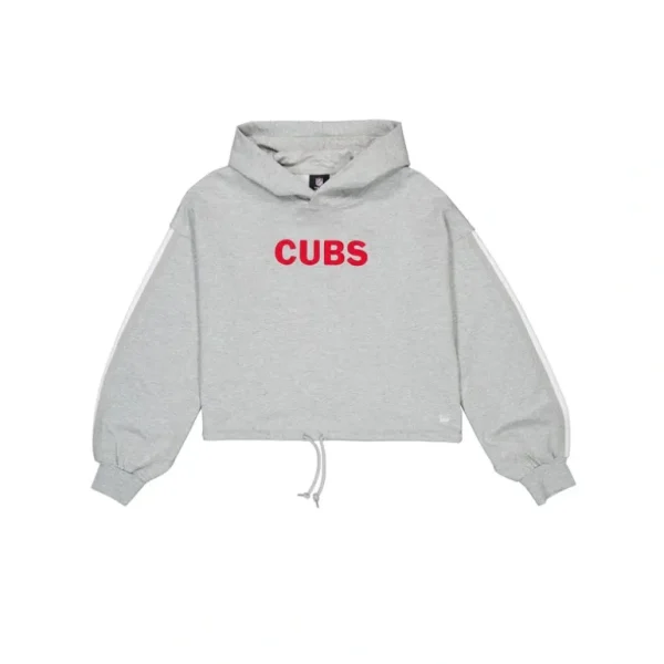 Store Chicago Cubs Gray Logo Select Womens Hoodie - KTGCaps - Baseball caps for various teams, purchased online at a discount