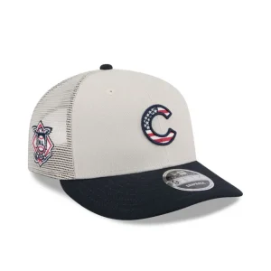 Shop Chicago Cubs Independence Day 2024 Low Profile 9FIFTY Trucker Hat - KTGCaps - Baseball caps for various teams, purchased online at a discount