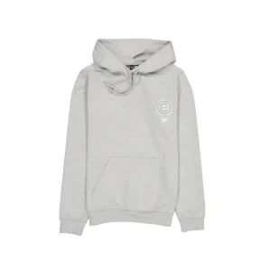 Best Chicago Cubs Logo Essentials Tonal Gray Hoodie - KTGCaps - Baseball caps for various teams, purchased online at a discount