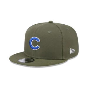 Sale Chicago Cubs Olive 9FIFTY Snapback Hat - KTGCaps - Baseball caps for various teams, purchased online at a discount