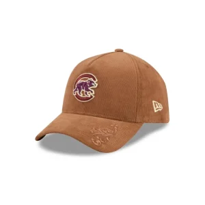 Outlet Chicago Cubs Ornamental Cord 9FORTY AFrame Snapback Hat - KTGCaps - Baseball caps for various teams, purchased online at a discount