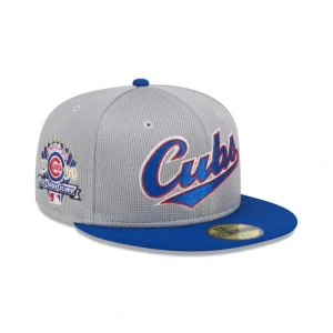 Best Chicago Cubs Pivot Mesh 59FIFTY Fitted Hat - KTGCaps - Baseball caps for various teams, purchased online at a discount