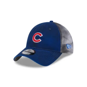 Sale Chicago Cubs Slick 9TWENTY Trucker Hat - KTGCaps - Baseball caps for various teams, purchased online at a discount