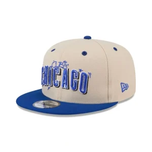 Sale Chicago Cubs Team Art 9FIFTY Snapback Hat - KTGCaps - Baseball caps for various teams, purchased online at a discount