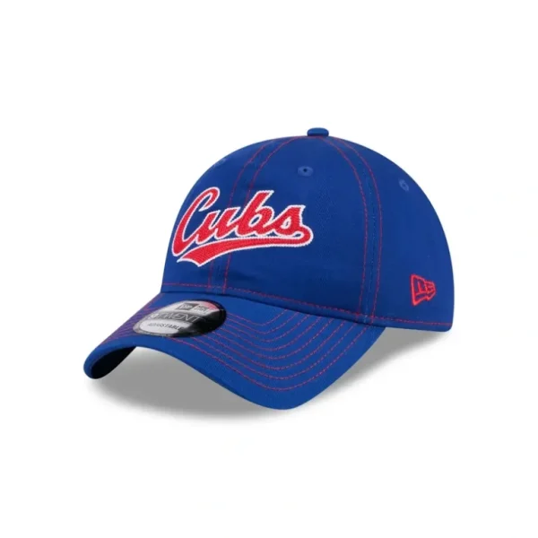 Shop Chicago Cubs Team Stitch 9TWENTY Adjustable Hat - KTGCaps - Baseball caps for various teams, purchased online at a discount