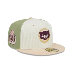 Outlet Chicago Cubs Thermal Front 59FIFTY Fitted Hat - KTGCaps - Baseball caps for various teams, purchased online at a discount