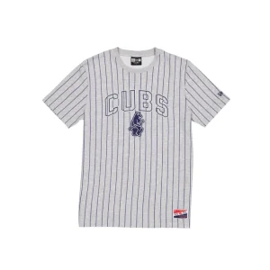 New Chicago Cubs Throwback Gray Pinstripe TShirt - KTGCaps - Baseball caps for various teams, purchased online at a discount