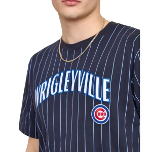 Shop Chicago Cubs Throwback Pinstripe TShirt - KTGCaps - Baseball caps for various teams, purchased online at a discount