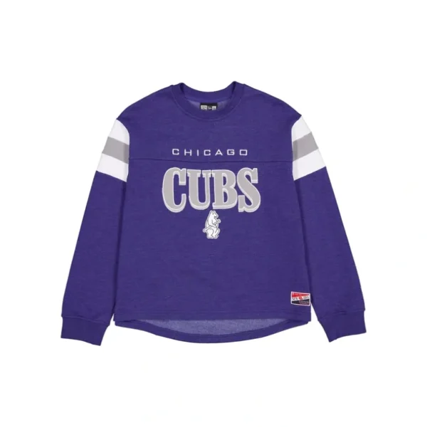 Best Chicago Cubs Throwback Womens Crewneck - KTGCaps - Baseball caps for various teams, purchased online at a discount