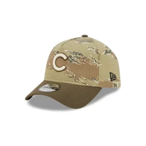 Best Sale Chicago Cubs Tiger Camo 9FORTY AFrame Snapback Hat - KTGCaps - Baseball caps for various teams, purchased online at a discount