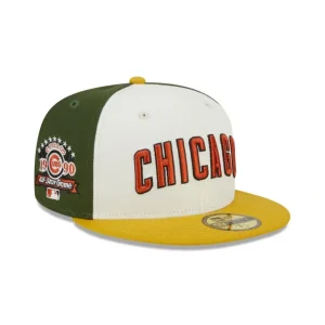 Sale Chicago Cubs Two Tone Honey 59FIFTY Fitted Hat - KTGCaps - Baseball caps for various teams, purchased online at a discount