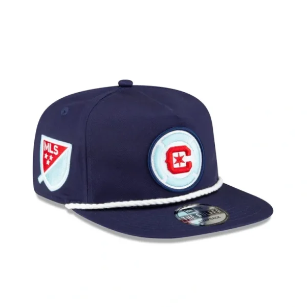 Online Chicago Fire 2024 MLS Kickoff Golfer Hat - KTGCaps - Baseball caps for various teams, purchased online at a discount
