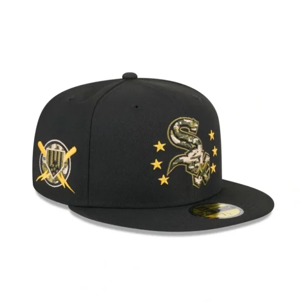 Best Sale Chicago White Sox Armed Forces Day 2024 59FIFTY Fitted Hat - KTGCaps - Baseball caps for various teams, purchased online at a discount