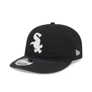 Store Chicago White Sox Canvas Felt Retro Crown 9FIFTY Adjustable Hat - KTGCaps - Baseball caps for various teams, purchased online at a discount