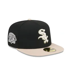 Store Chicago White Sox Canvas 59FIFTY AFrame Fitted Hat - KTGCaps - Baseball caps for various teams, purchased online at a discount
