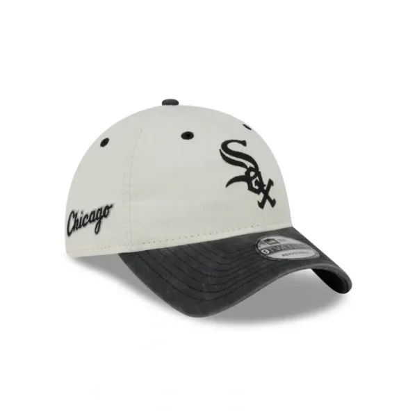 Outlet Chicago White Sox Classic Sidescript 9TWENTY Adjustable Hat - KTGCaps - Baseball caps for various teams, purchased online at a discount