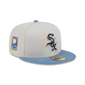 Store Chicago White Sox Color Brush 59FIFTY Fitted Hat - KTGCaps - Baseball caps for various teams, purchased online at a discount