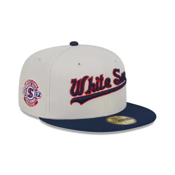 Fashion Chicago White Sox Coop Logo Select 59FIFTY Fitted Hat - KTGCaps - Baseball caps for various teams, purchased online at a discount