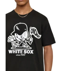 Outlet Chicago White Sox Court Sport Black TShirt - KTGCaps - Baseball caps for various teams, purchased online at a discount