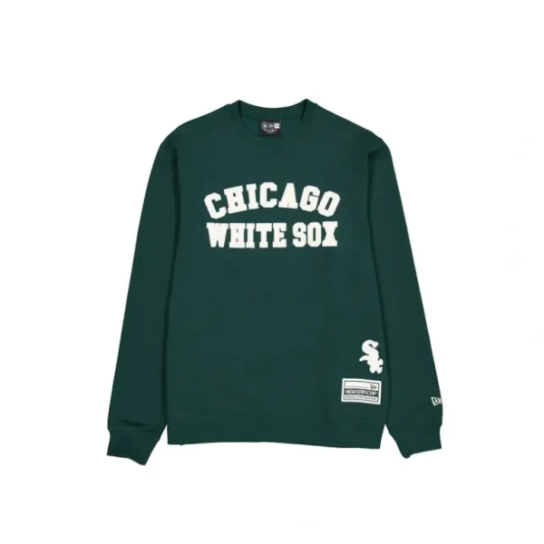 Outlet Chicago White Sox Dark Green Logo Select Crewneck - KTGCaps - Baseball caps for various teams, purchased online at a discount
