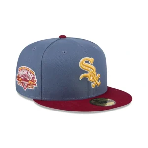 Outlet Chicago White Sox Deep Blue 59FIFTY Fitted Hat - KTGCaps - Baseball caps for various teams, purchased online at a discount