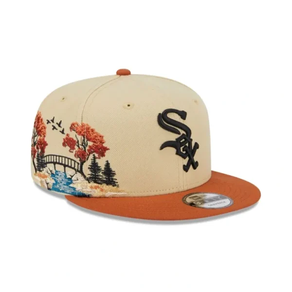 Store Chicago White Sox Fall Landscape 9FIFTY Snapback Hat - KTGCaps - Baseball caps for various teams, purchased online at a discount