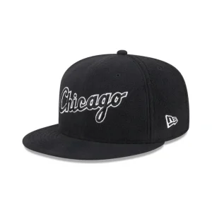 Hot Chicago White Sox Fleece 59FIFTY Fitted Hat - KTGCaps - Baseball caps for various teams, purchased online at a discount