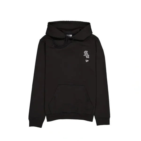 Online Chicago White Sox Logo Essentials Black Hoodie - KTGCaps - Baseball caps for various teams, purchased online at a discount