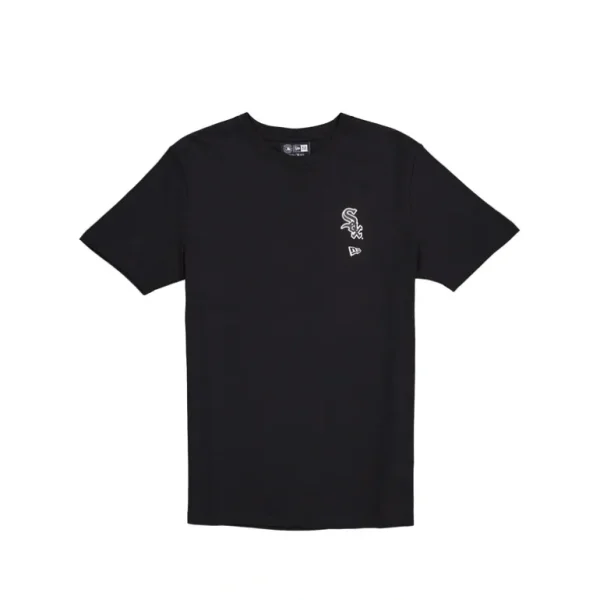 Best Sale Chicago White Sox Logo Essentials Black TShirt - KTGCaps - Baseball caps for various teams, purchased online at a discount