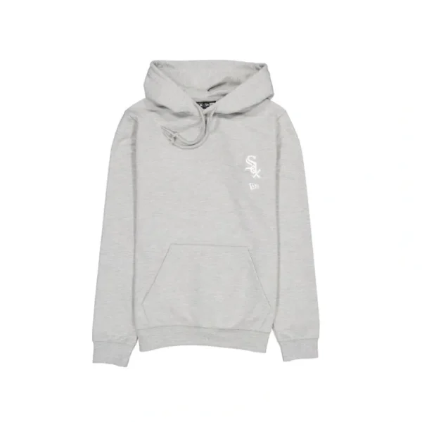 Outlet Chicago White Sox Logo Essentials Tonal Gray Hoodie - KTGCaps - Baseball caps for various teams, purchased online at a discount