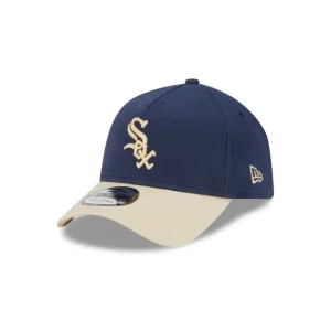Store Chicago White Sox Moleskin Crown Navy 9FORTY AFrame Snapback Hat - KTGCaps - Baseball caps for various teams, purchased online at a discount